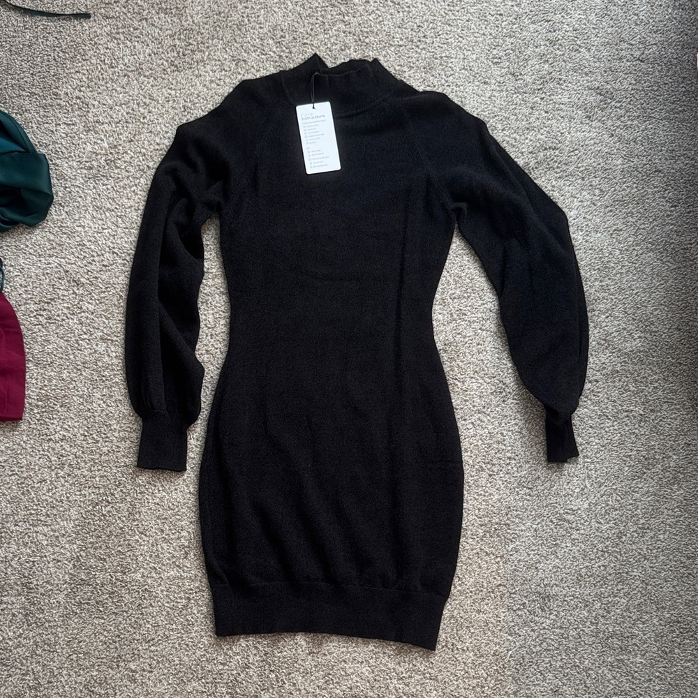 Black Sweater Dress